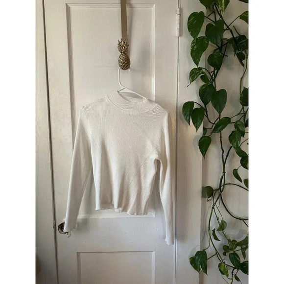New York and Company women’s size medium black turtleneck sweater - Picture 1 of 7